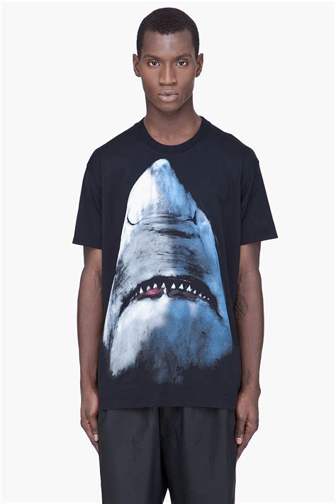 givenchy mens shark shirt|Givenchy shark print shirt.